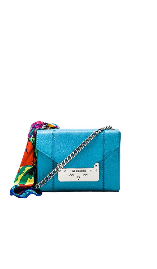 love moschino blue bag