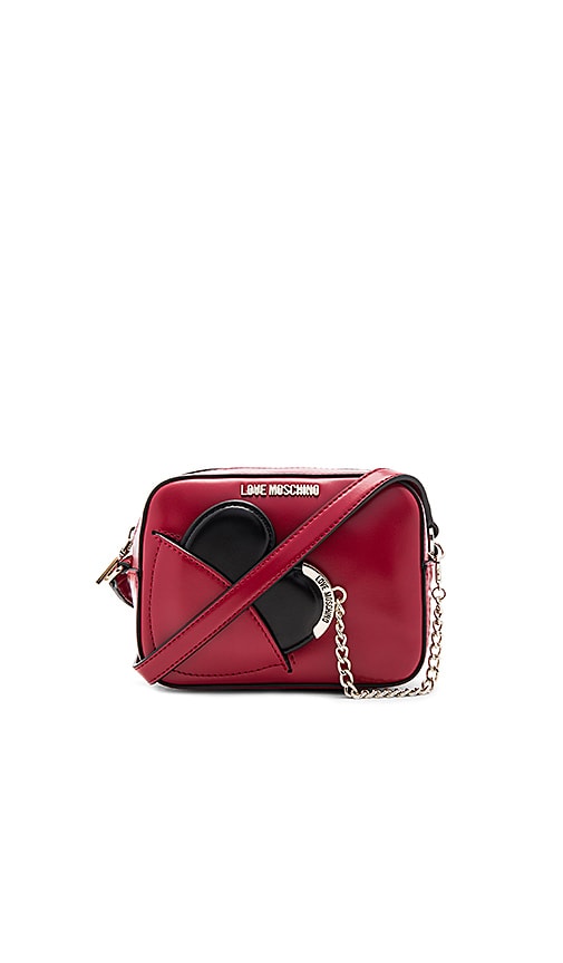 love moschino bag red heart