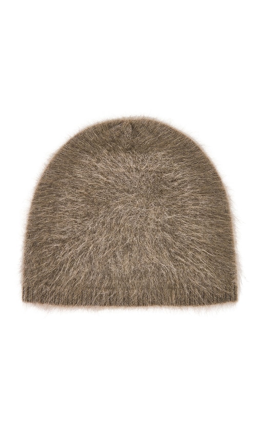 Lisa Yang Brushed Beanie In Brown