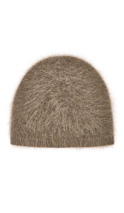 Lisa Yang Brushed Beanie In Brown