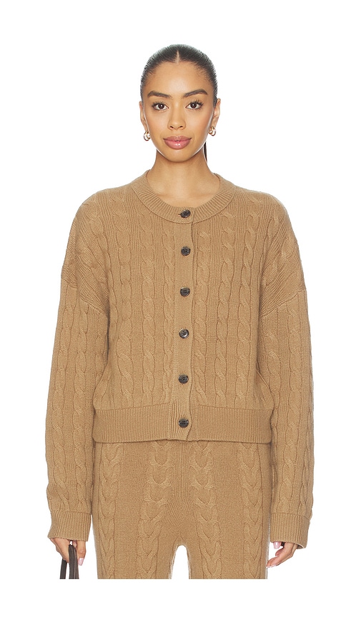 Lisa Yang Cassie Cardigan In Brown