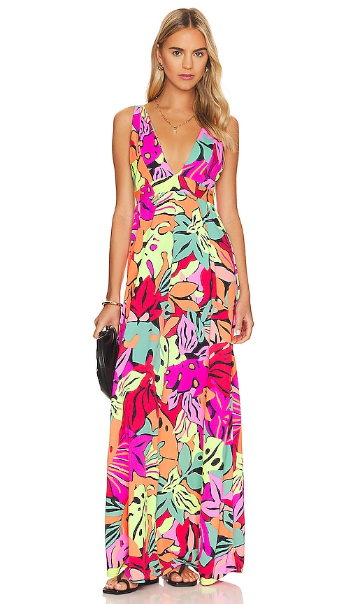 Maaji Glaring Maxi Dress in Multicolor | REVOLVE