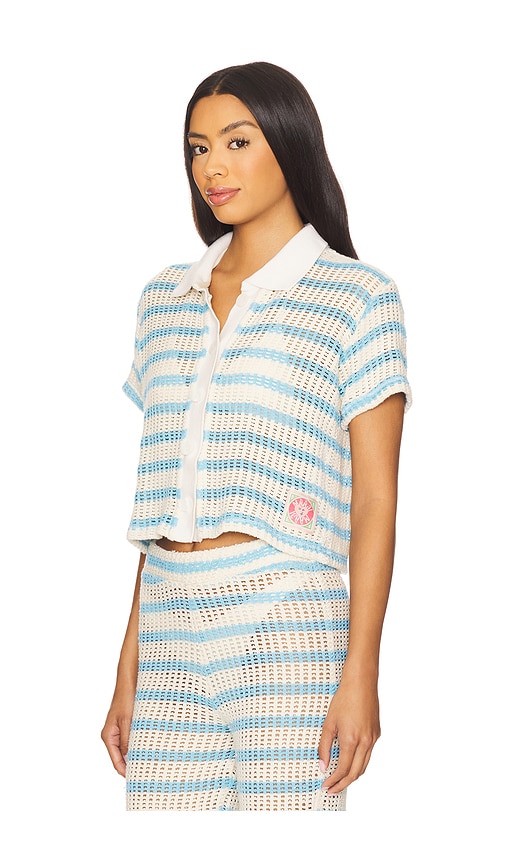 Maaji Wavy Shirt In Blue