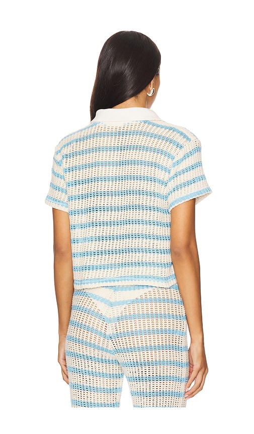  Maaji Hemd Wavy In Blue,ivory. Größe S. Also In L. 