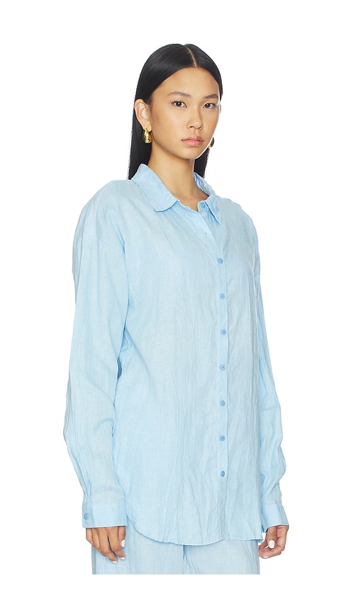  Maaji Hemd Larissa In Baby Blue. Größe S. Also In M. 