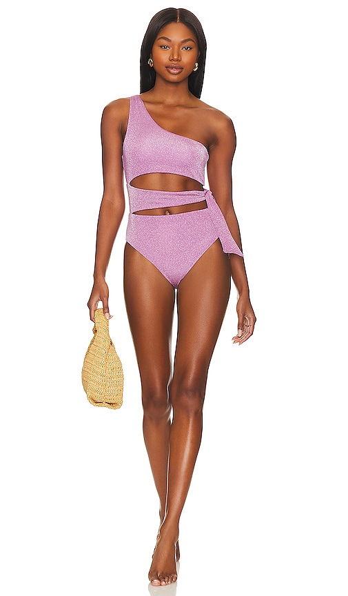Maaji Limited Edition Stunning Reversible One Piece In Purple