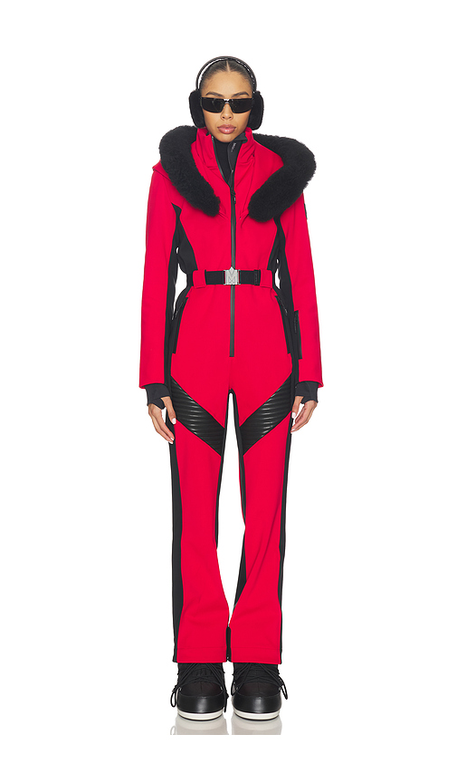 Mackage Ella Ski Suit In Red