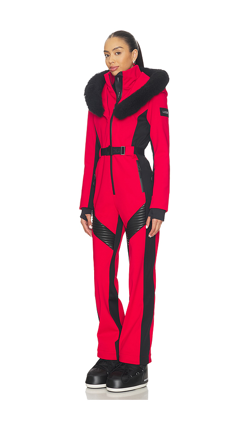 Mackage Ella Ski Suit In Red