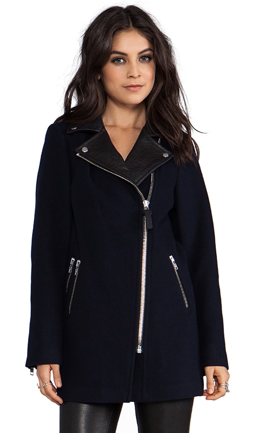 Phylis Flat Wool Coat