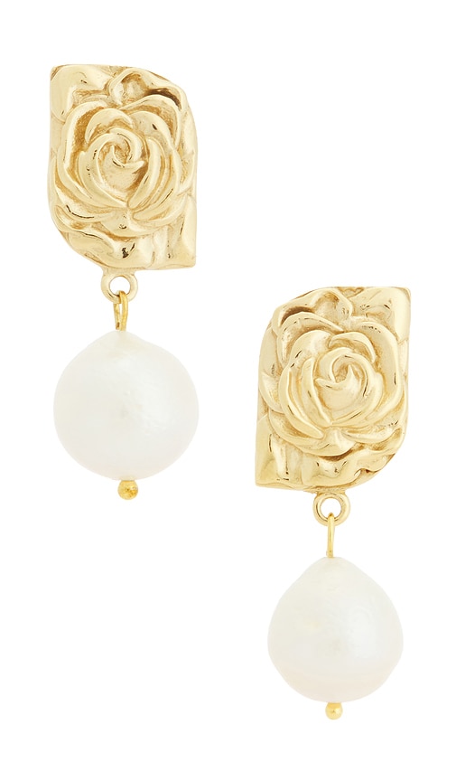 Magda Butrym BOUCLES DOREILLES en Metallic Gold 632 €