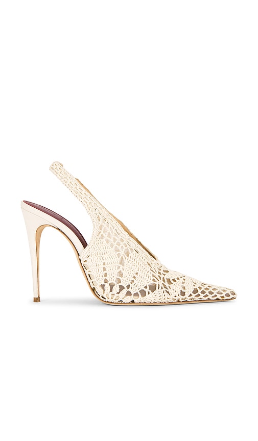 Magda Butrym Slingback Pump In Neutral