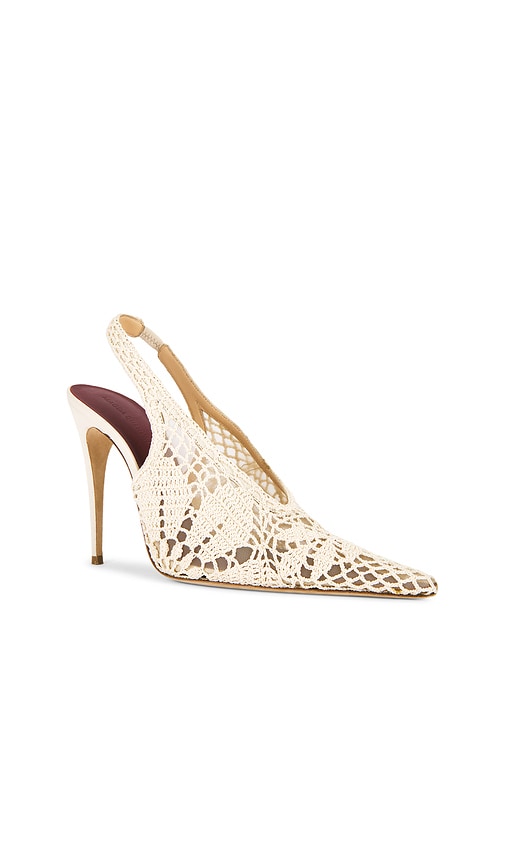 Magda Butrym Slingback Pump In Neutral