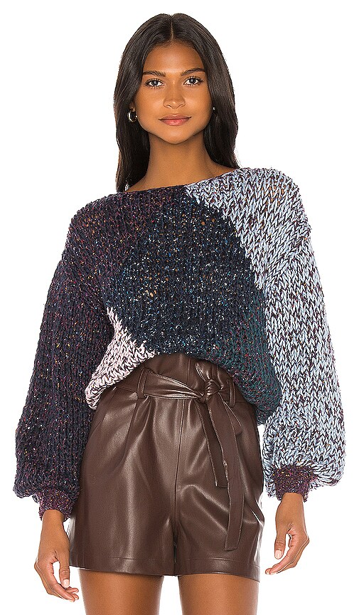Tweedy Rhomb Sweater