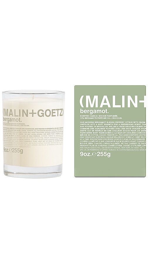 MALIN+GOETZ Bergamot Scented Candle in NA.