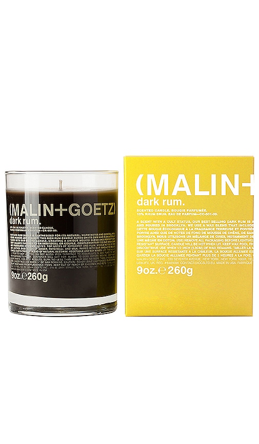Malin + Goetz MALIN+GOETZ DARK RUM CANDLE IN BEAUTY: NA.