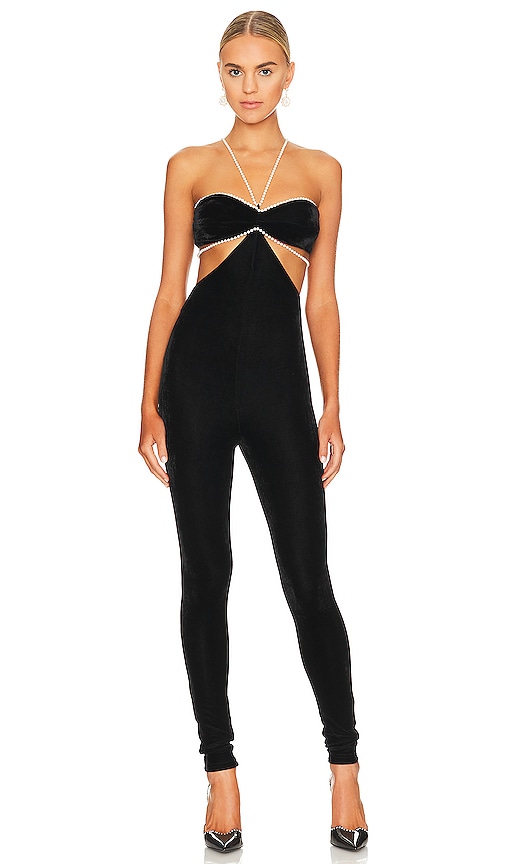 Majorelle Amore Catsuit In Black