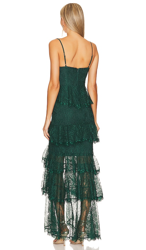  Majorelle Abendkleid Zelda In Green. Größe S. Also In Xs, Xxs. 