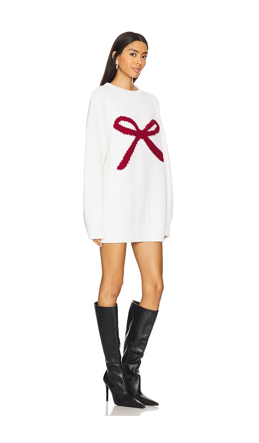Majorelle Junia Sweater Dress In Ivory