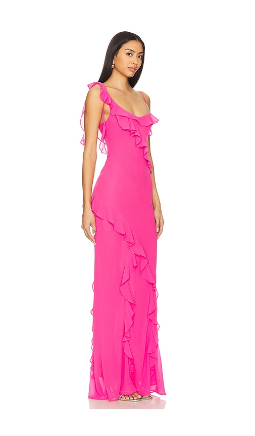 Shop Majorelle Teagan Gown In Pink