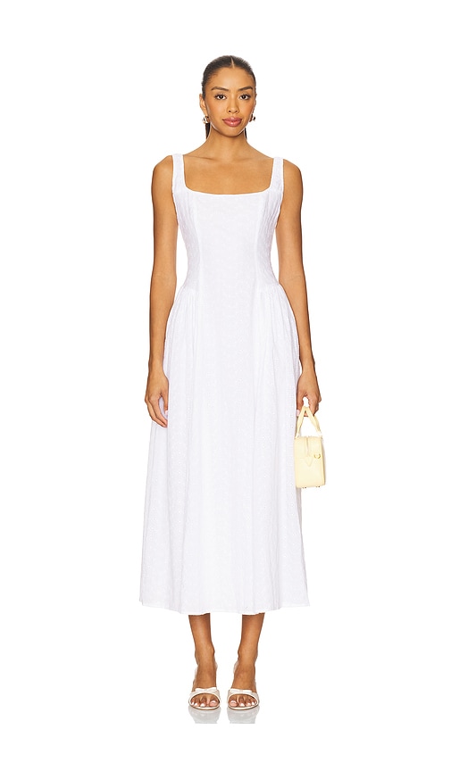 Esmarie Maxi Dress in White. - size XS (also in L, M, S, XL, XXS)