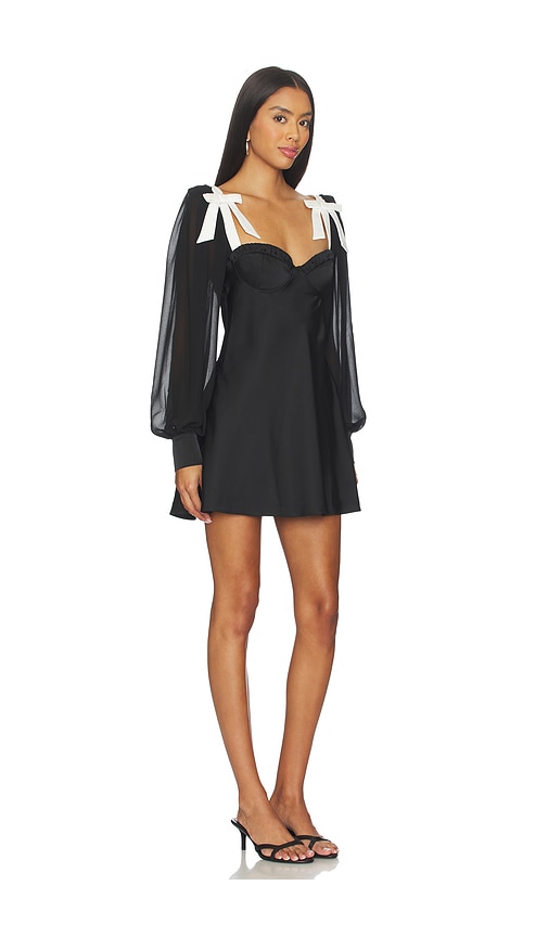 Majorelle Baylee Mini Dress In Black