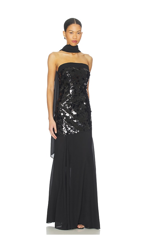 Majorelle Abendkleid Mills In Black. Größe Xs. Also In Xxs, S, M, L, Xl. 