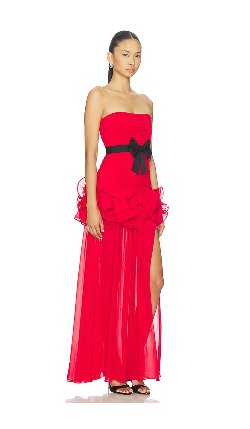  Majorelle Abendkleid Fauna In Red. Größe Xs. Also In Xxs, S, M, L, Xl. 