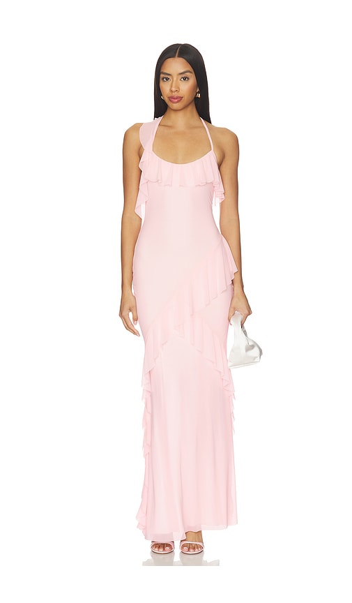 Majorelle Liana Gown In Pink