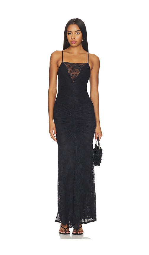 Mira Maxi Dress in Black