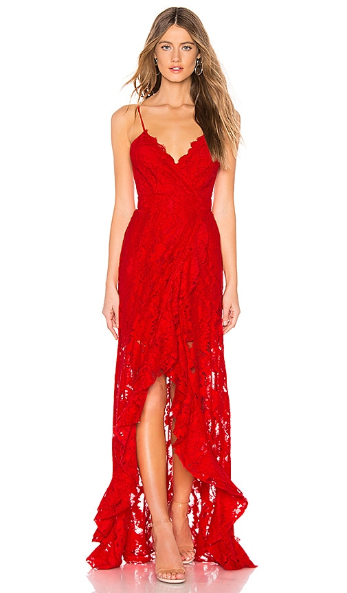 MAJORELLE Paisley Dress in Red Rose | REVOLVE