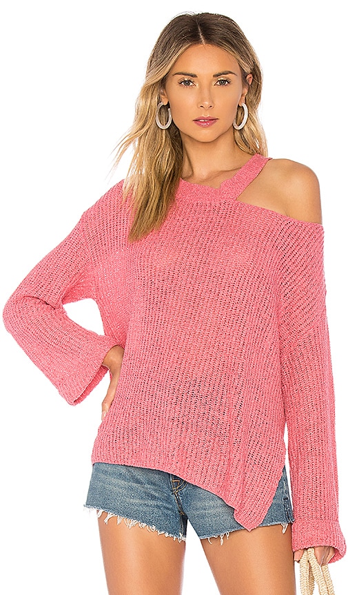 shoulder cut sweater