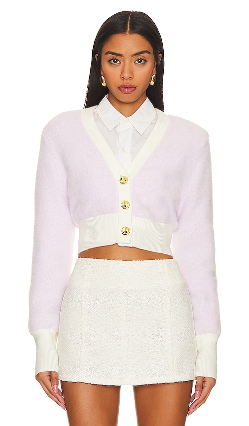 Majorelle Riona Cardigan In Pink