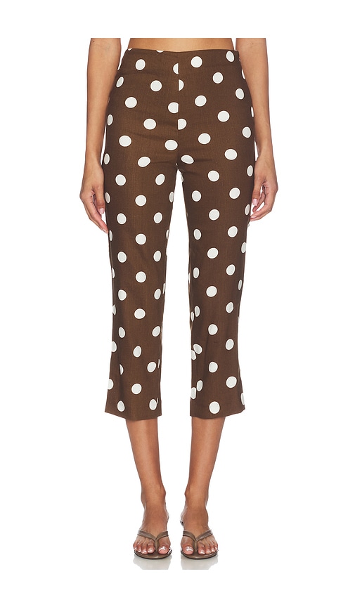 MAJORELLE PANTALON COSETTE en Brown Taille XS Also en XL 175 €