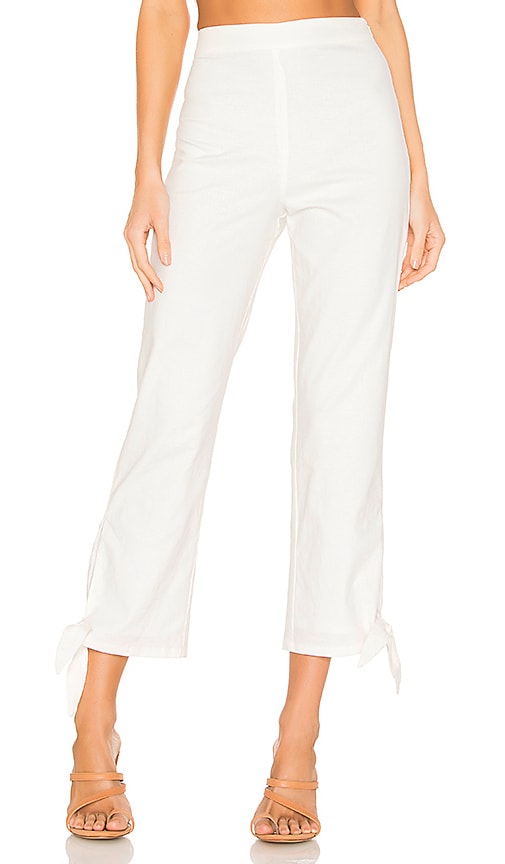 MAJORELLE Brexley Pants in White