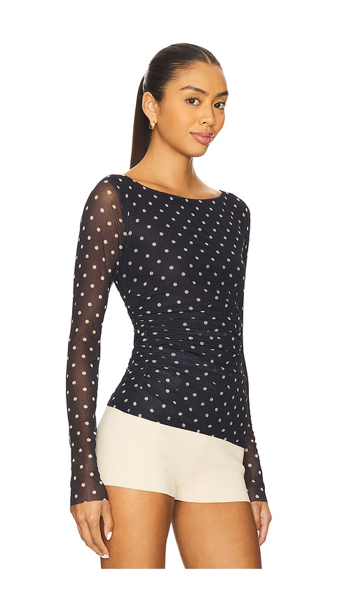  Majorelle Lena Top In Navy. Size Xs. Also In Xxs, S, Xl. 