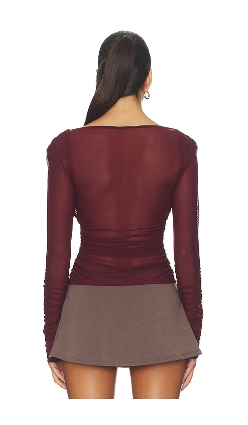  Majorelle Oberteil Simone In Burgundy. Größe Xs. Also In Xxs, S. 