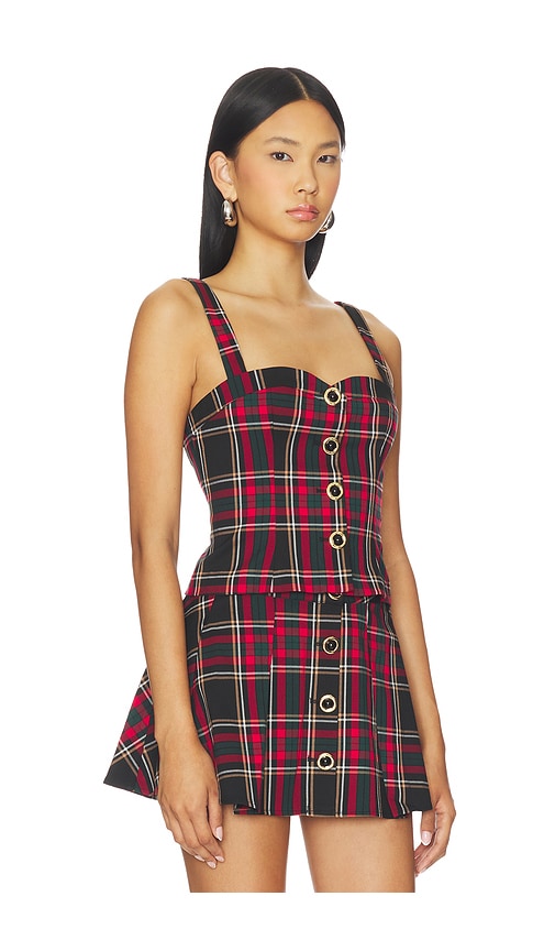 Majorelle Shane Top. - In Black