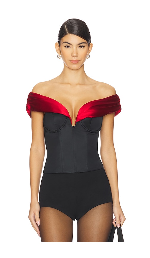 Majorelle Nuria Top In Black