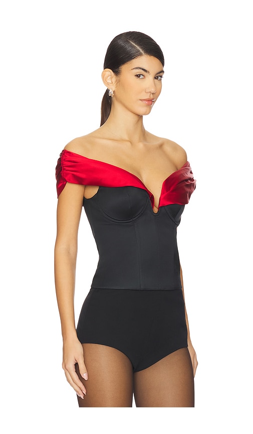Majorelle Nuria Top In Black