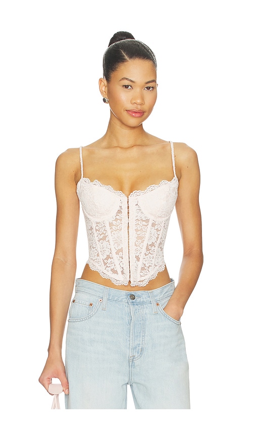 MAJORELLE Lorena Bustier Top