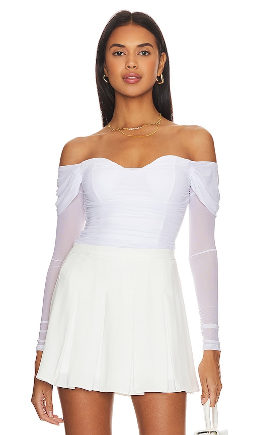 Majorelle Constance Top In White