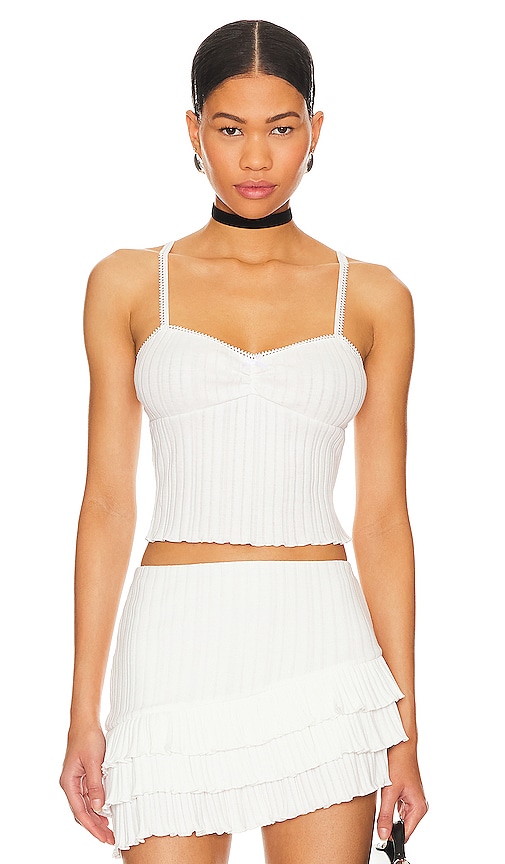 Majorelle Ines Top In White