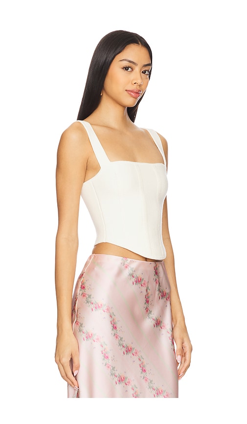 Majorelle Esme Top In 象牙白