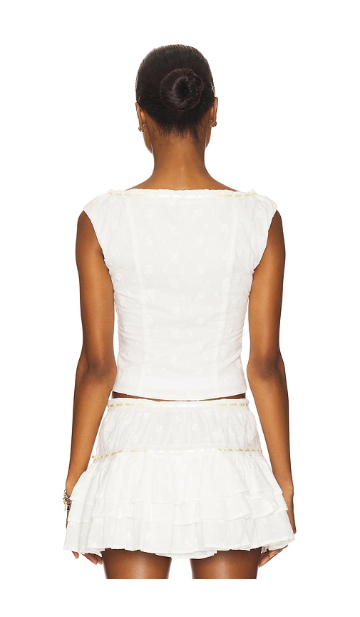  Majorelle Oberteil Maura In White. Größe Xl. Also In Xxs. 