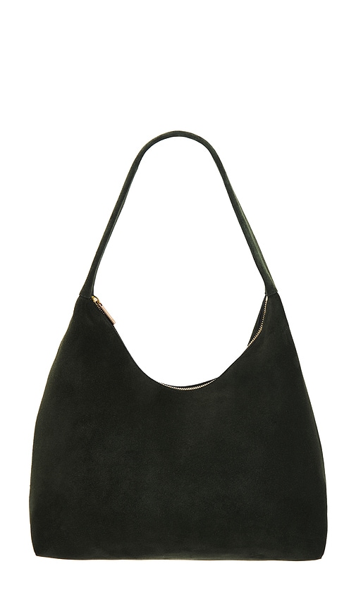 Shop Mansur Gavriel Candy Hobo Bag In Moss