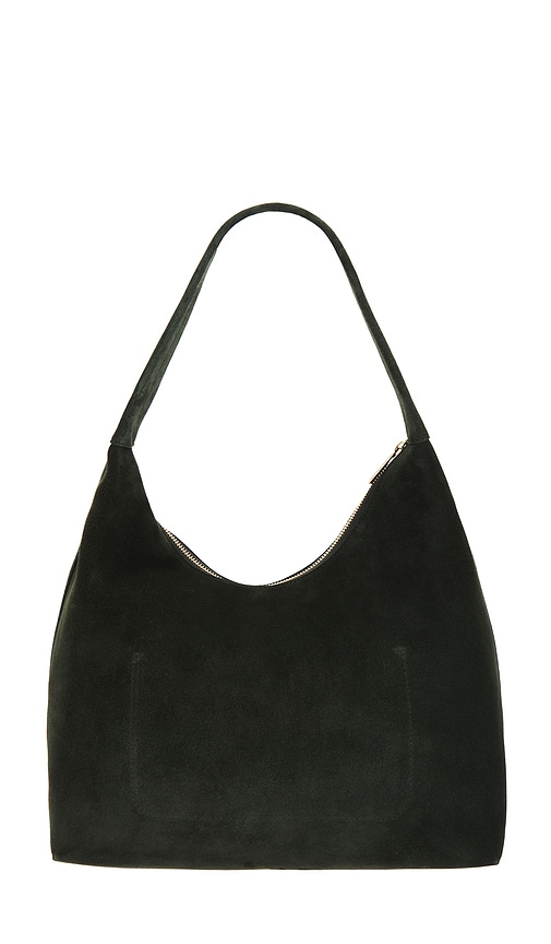 Shop Mansur Gavriel Candy Hobo Bag In Moss