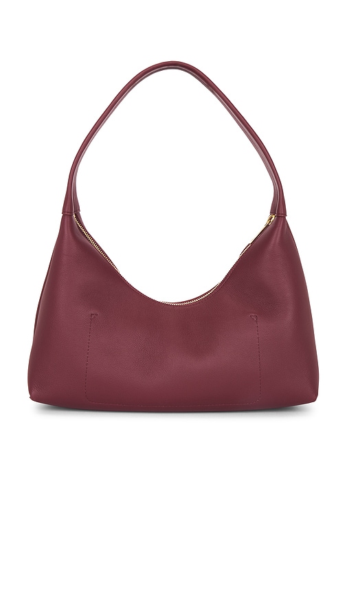 Mansur Gavriel Candy Baguette Shoulder Bag In Burgundy