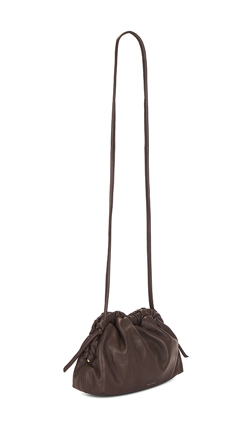 Mansur Gavriel Mini-clutch Cloud In Chocolate. 
