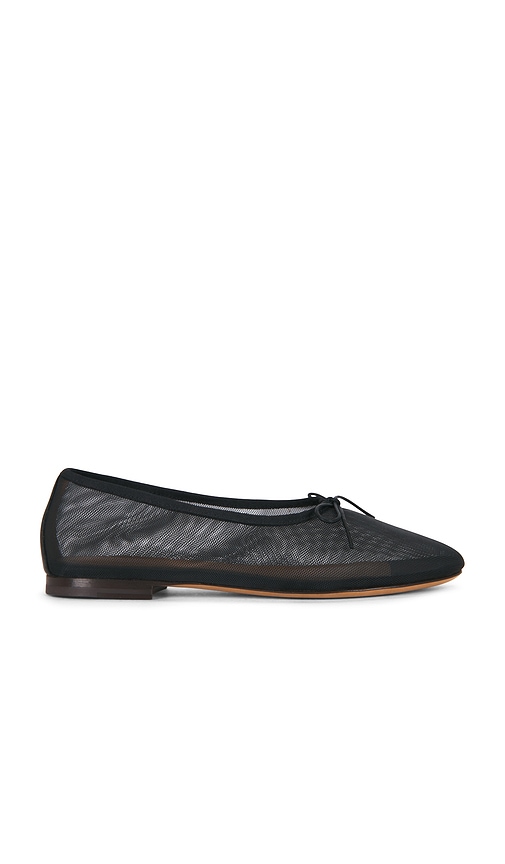 Mansur Gavriel Dream Ballerina Flat in Black. - size 39 (also in 39.5, 40)