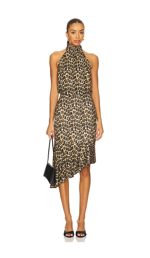 Miaou Karina Dress In Brown